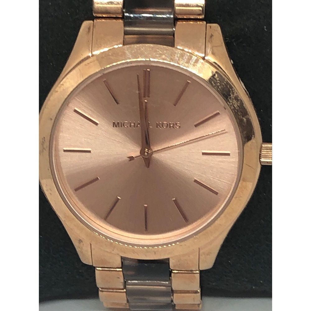 Michael Kors MK3179 Women's Stainless Steel Analog Dial Quartz Wrist Watch QB347 - Picture 2 of 9